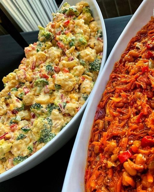 Broccoli Cauliflower Salad Recipe