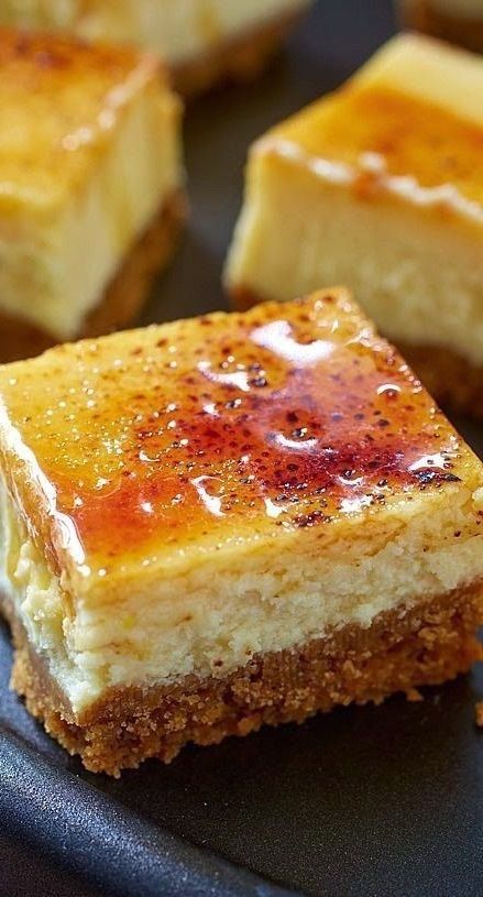 Creme Brulee Cheesecake Bars Recipe 1 Creme Brulee Cheesecake Bars Recipe