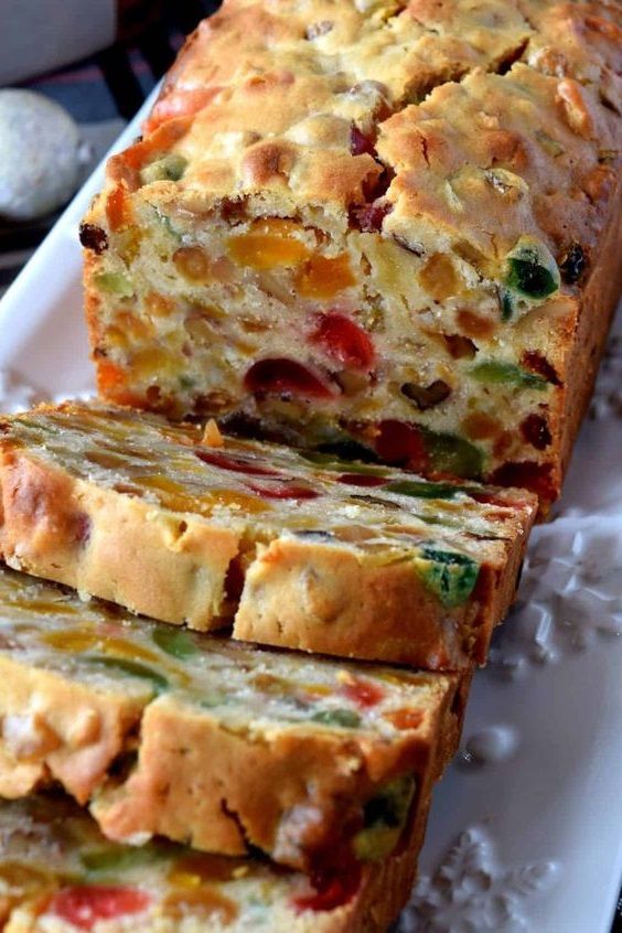 Christmas Apricot and Walnut Fruitcake