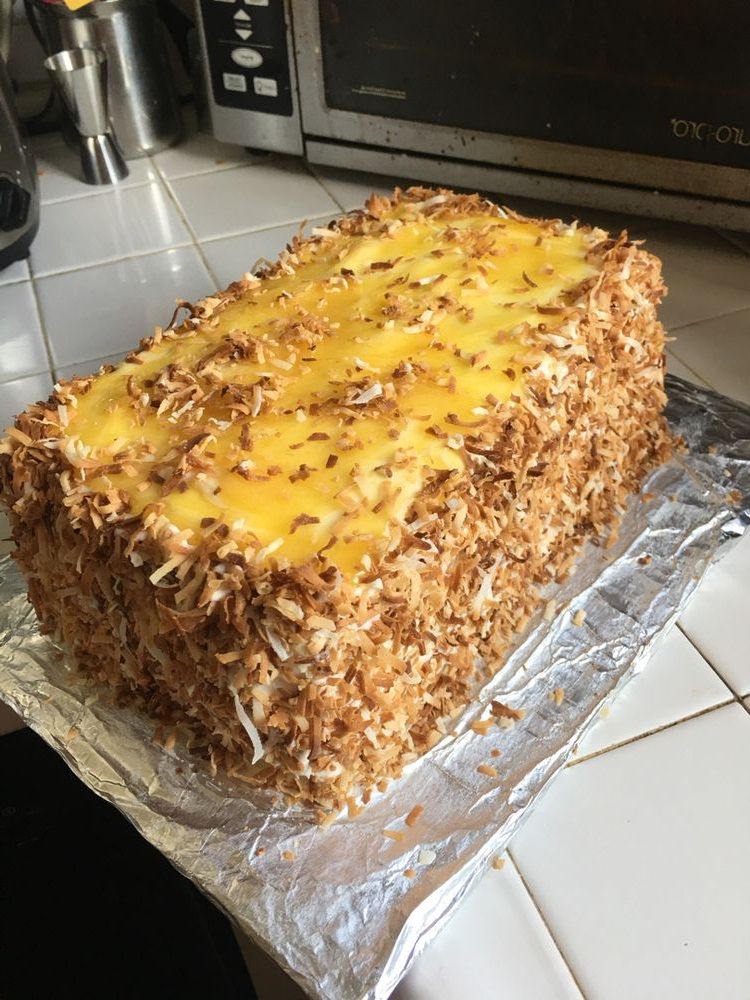 Lemon Coconut Cake Recipe