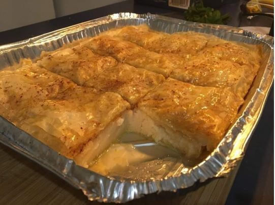 Traditional Galaktoboureko recipe