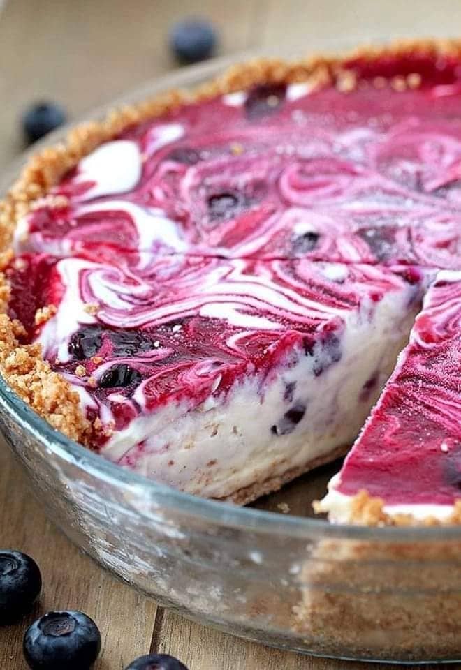 Frozen Raspberry Cream Pie