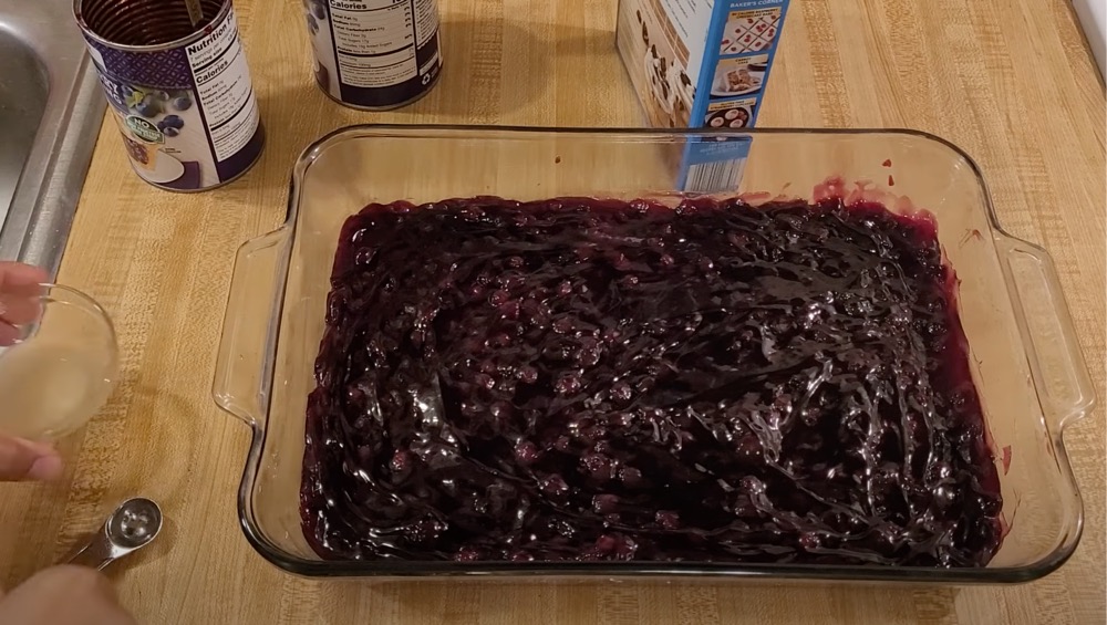 Blackberry Cobbler with Brown Butter Topping Steps