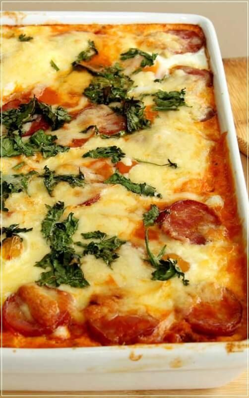Spanish-Style Baked Eggs Recipe