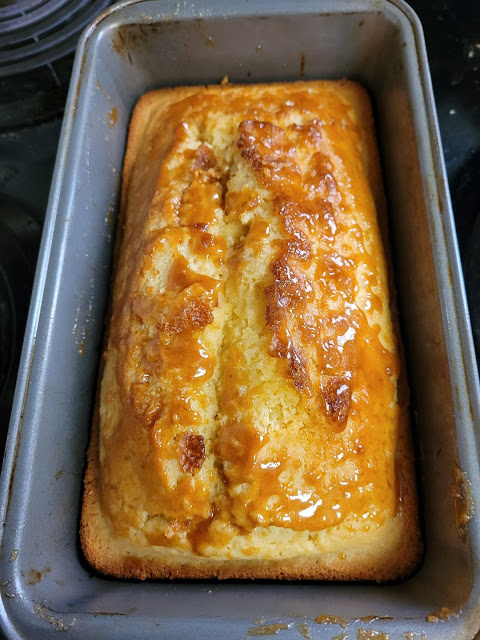 The lemon cake