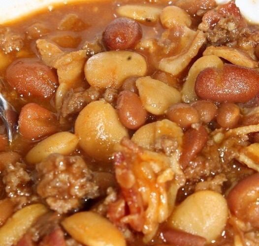 Crock Pot Loaded Baked Beans Recipe