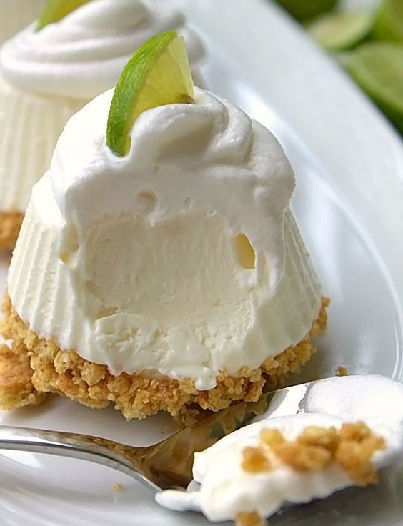 Individual Frozen Key Lime Pies 