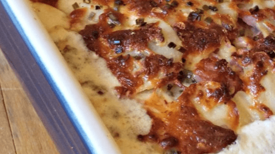Simple Scalloped Potatoes With Beef