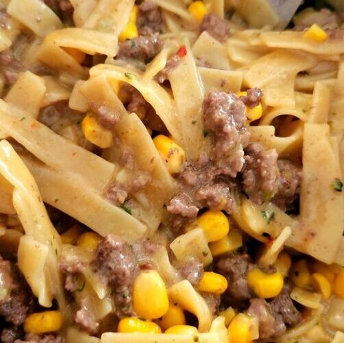 Ground Beef Noodles