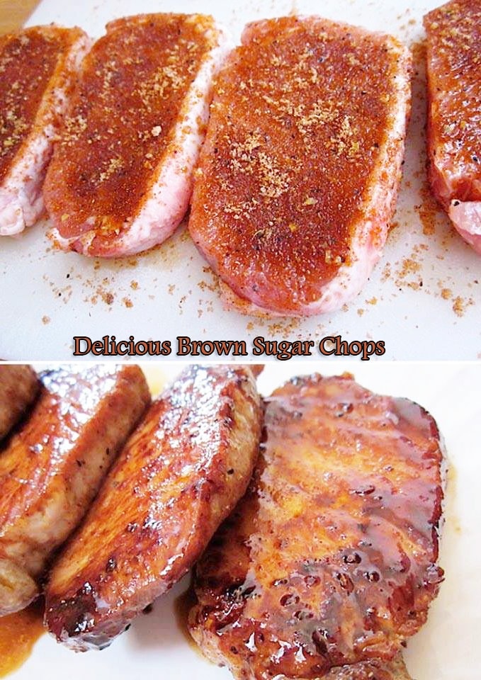 Delicious Brown Sugar Chops