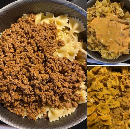 Perfect Cheesy taco pasta