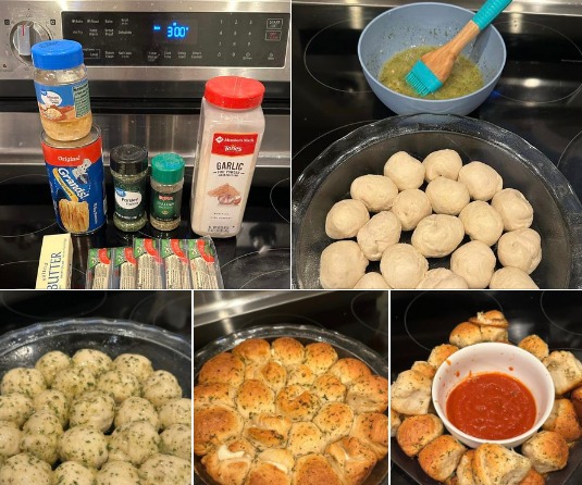 Garlic Cheese Knots