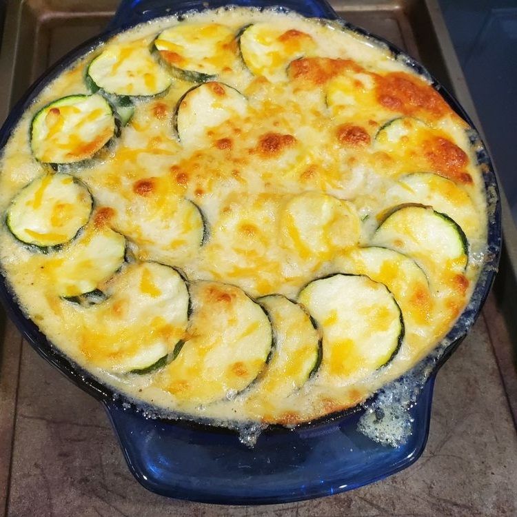 Simple Baked Zucchini Casserole