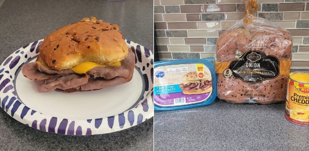 Beef & Cheddar Meltdown Sandwich