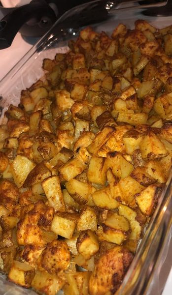 Loaded Cheesy Chicken Potato Casserole