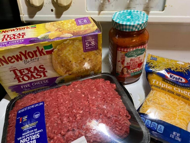 Cheesy Texan Hamburger Melt