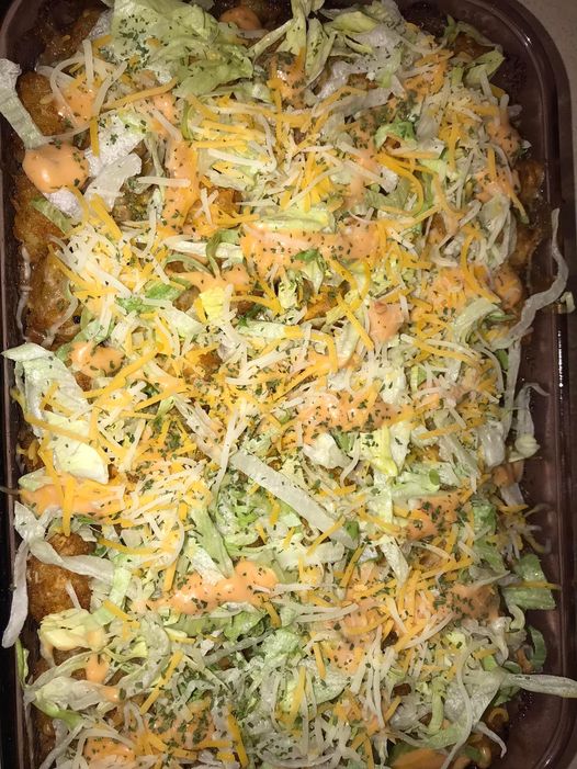 Big Mac Tater Tot Casserole Recipe