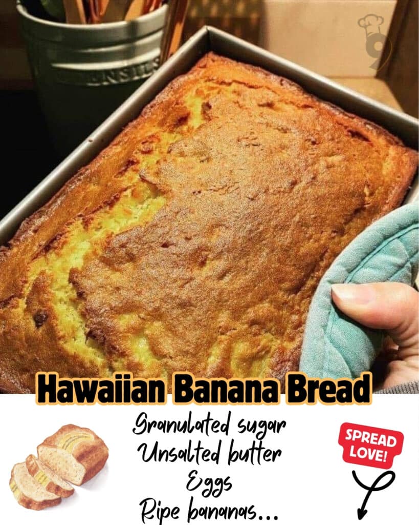 Hawaiian Banana Bread Pin