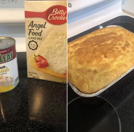 Two-Ingredient Lemon Bars Recipe