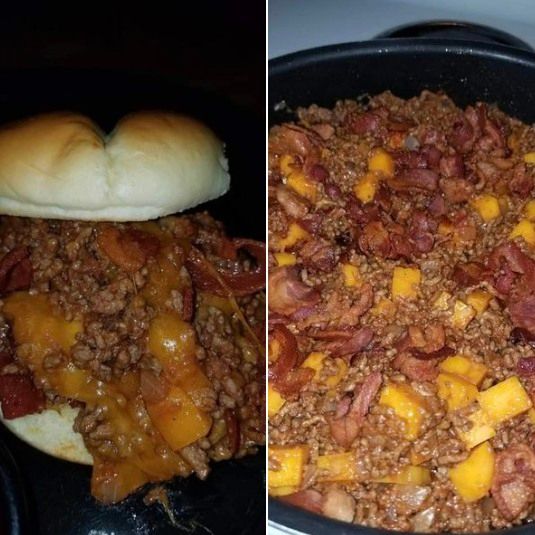 Bacon Cheeseburger Sloppy Joes