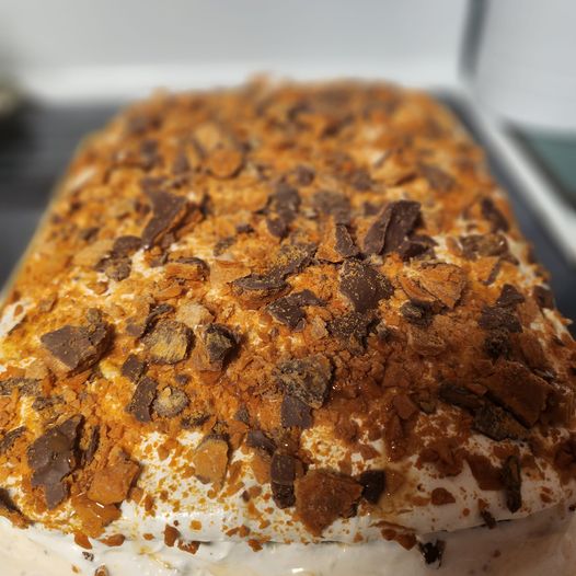 Chocolate Caramel Poke Cake