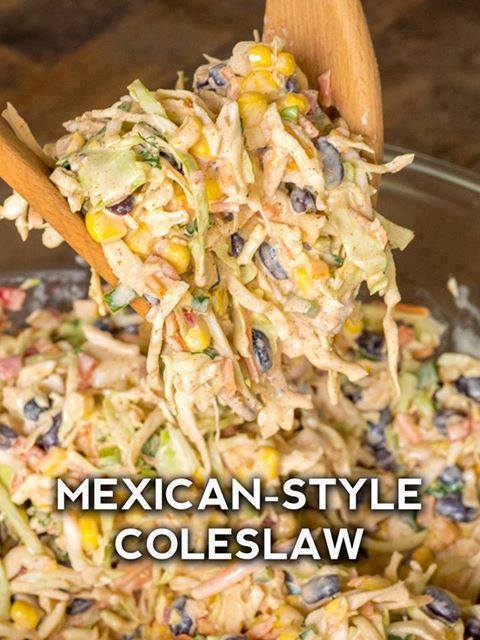 The Best Mexican Corn Coleslaw Recipe