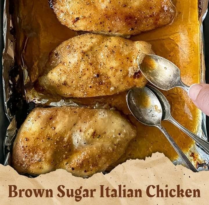 BROWN SUGAR ITALIAN CHICKEN