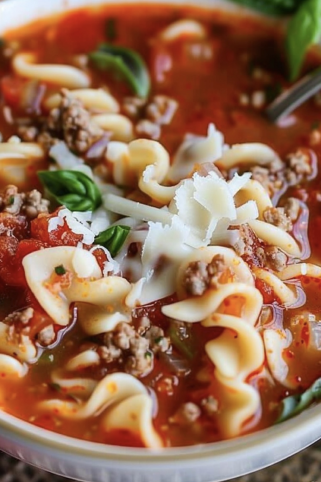Slow Cooker Lasagna Soup: A Hearty Delight for Busy Weeknights 2 Slow Cooker Lasagna Soup Pinterest Pin