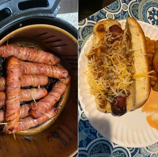 Air Fryer HotDogs