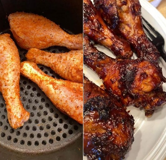 BBQ Glazed Drumsticks