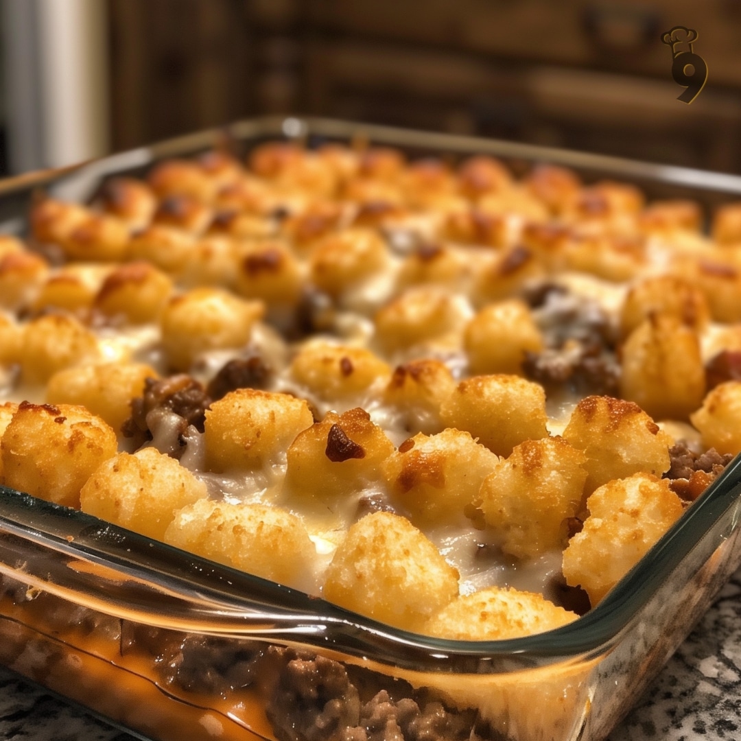 Cheesy Tater Tot Casserole Recipe