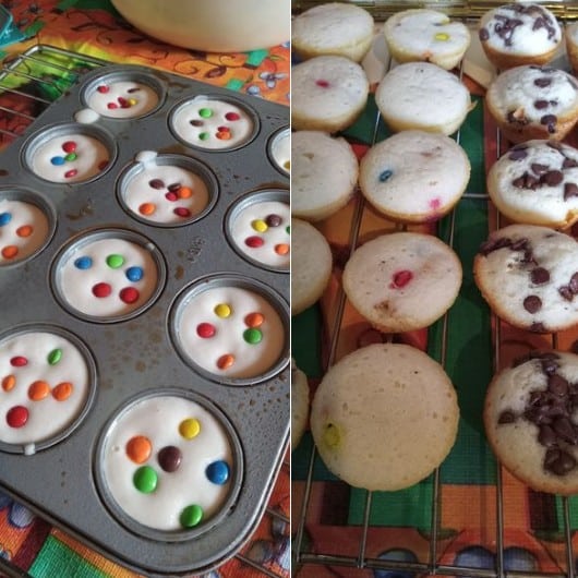 Mini pancake muffins