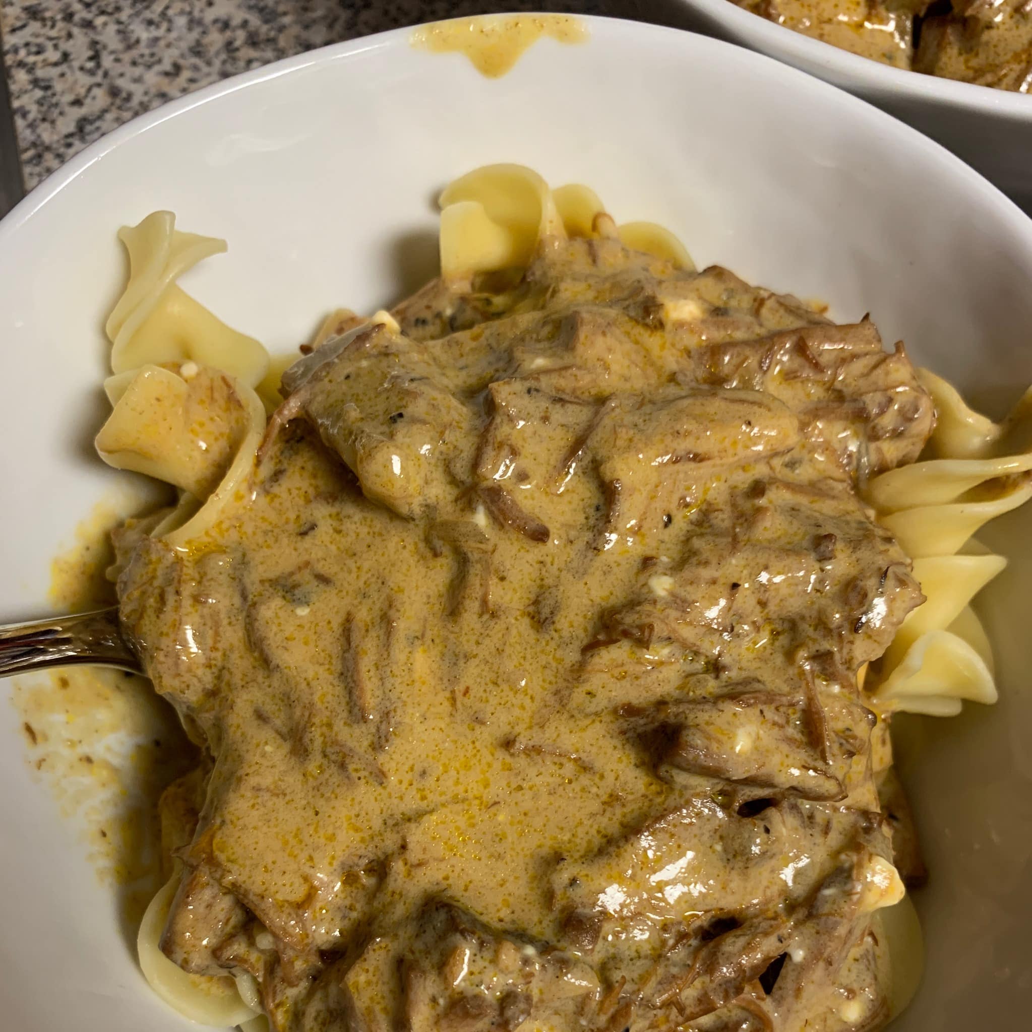Slow Cooker Beef Stroganoff