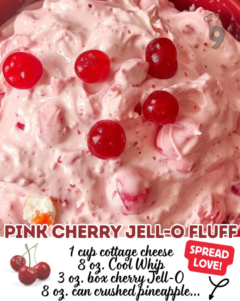 Pink Cherry Jell-O Fluff 2 B6E89A30 9523 414C 8BE2 880D7E001366