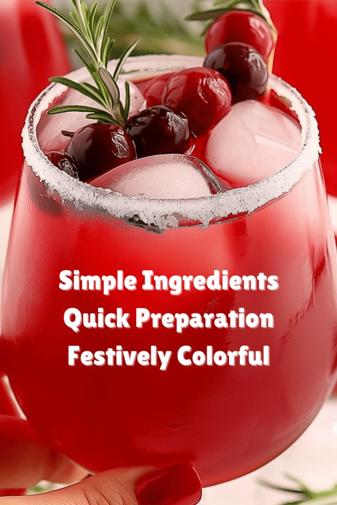 Christmas Mistletoe Margarita: Your Must-Try Holiday Cocktail 2 Christmas Mistletoe Margarita