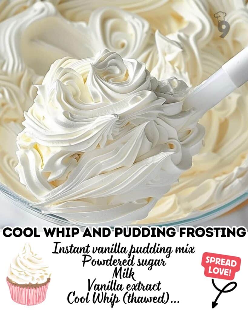 Cool whip and pudding frosting nine recipes