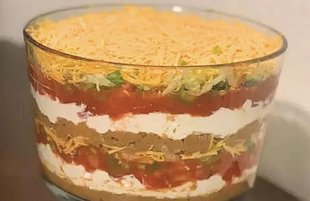 Seven Layer Taco Dip