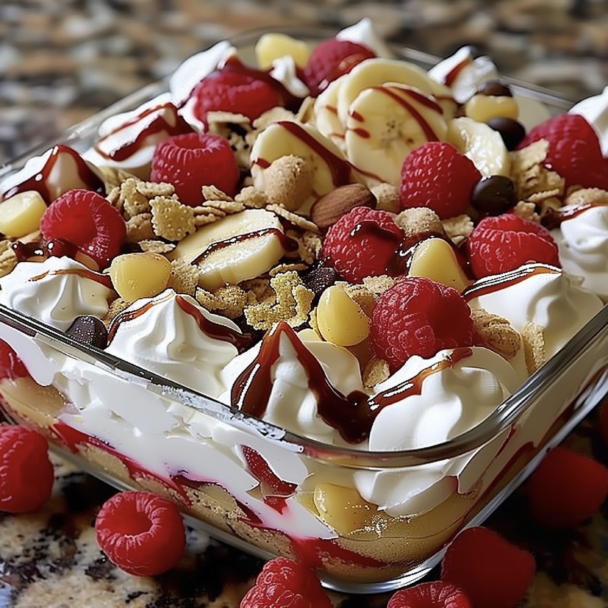 Ultimate Banana Split Fluff