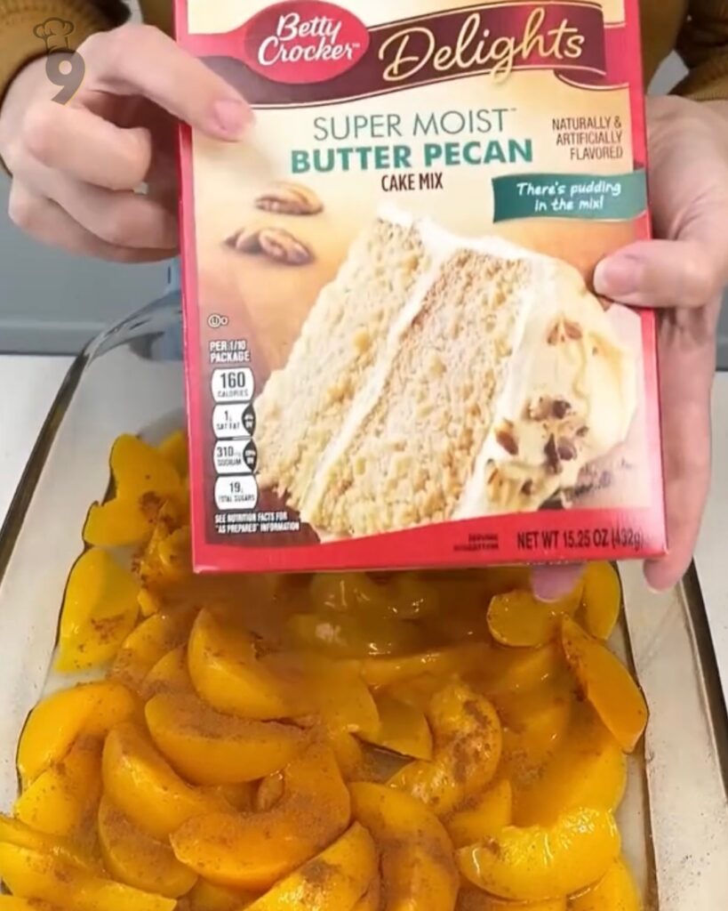 4-Ingredient Easy Peach Cobbler Recipe 2 Easy Peach Cobbler Steps Recipe