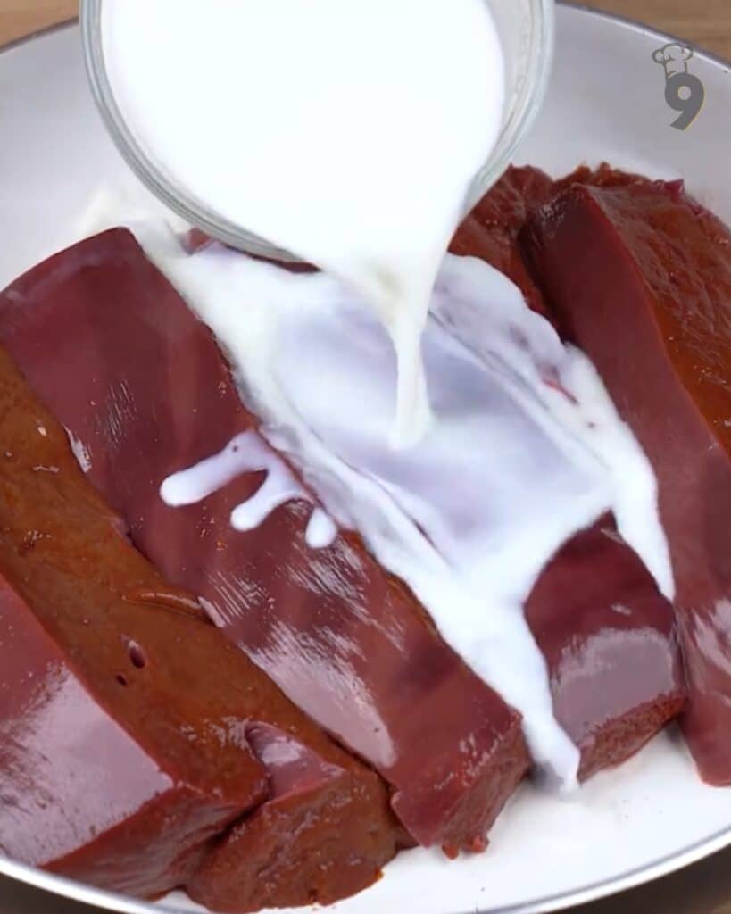 Preparation of Healthy beef liver recipe for family
