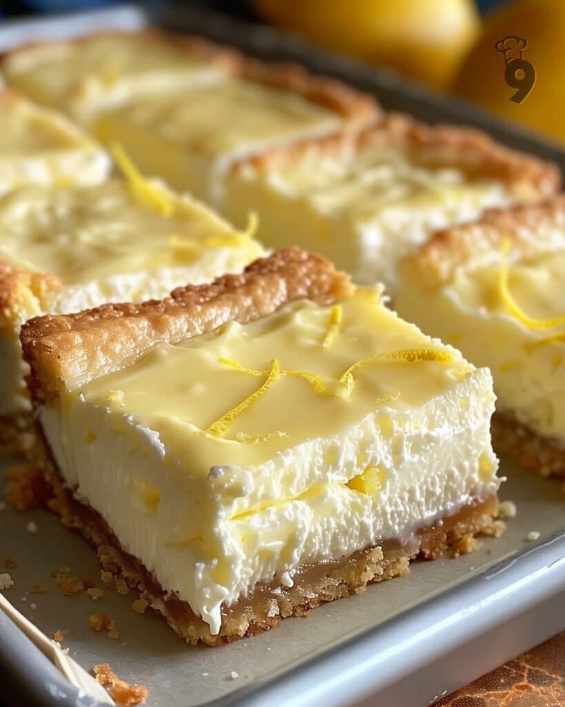 Lemon Cream Cheese Squares 2 Lemon Cream Cheese Squares Preparation