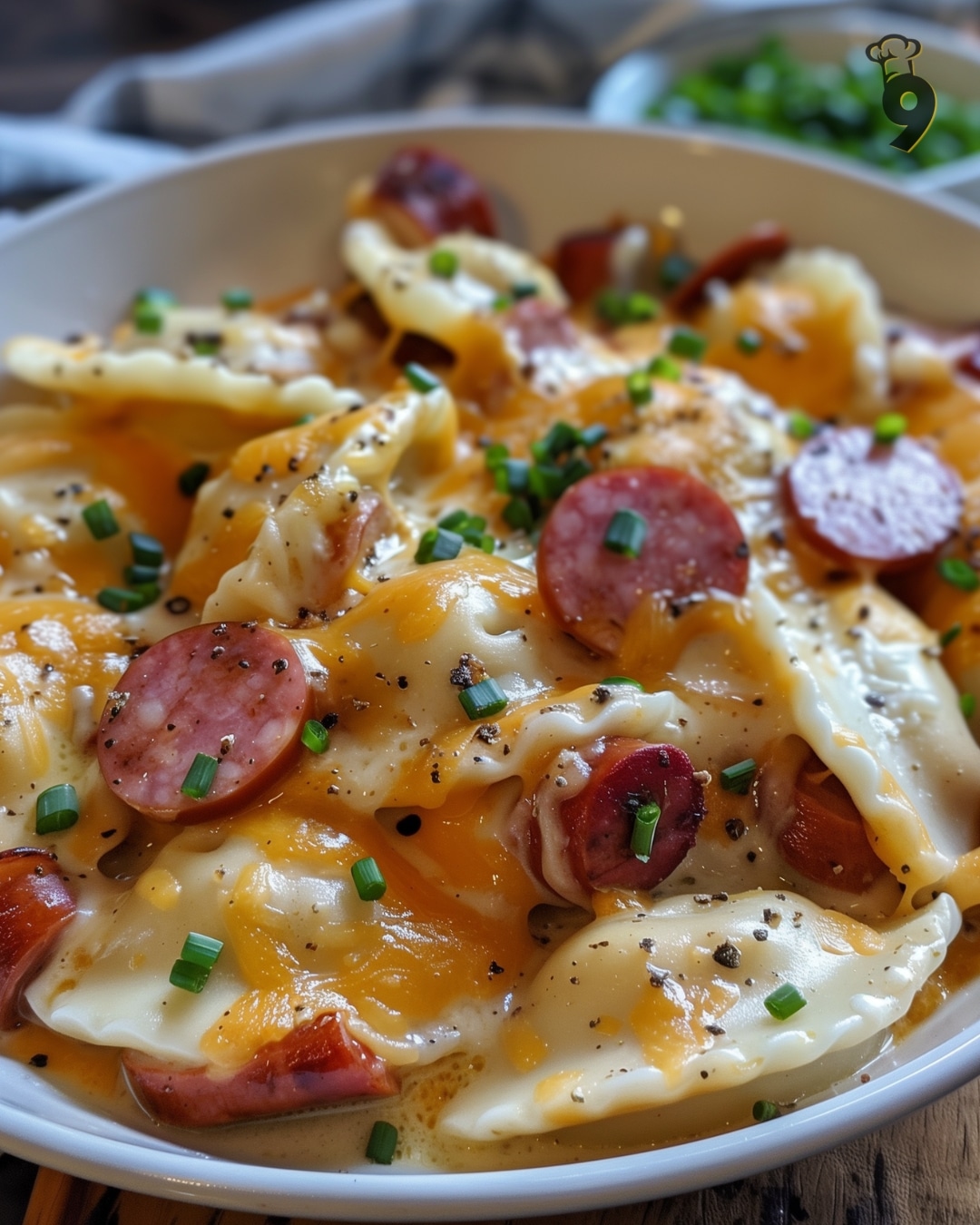 Crockpot Pierogi Casserole with Kielbasa 5 Crockpot Pierogi Casserole with Kielbasa FB Post Recipe