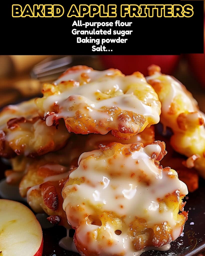 Baked Apple Fritters FB