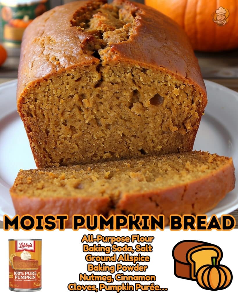 Incredibly Moist Pumpkin Bread 2 Moist Pumpkin Bread FB