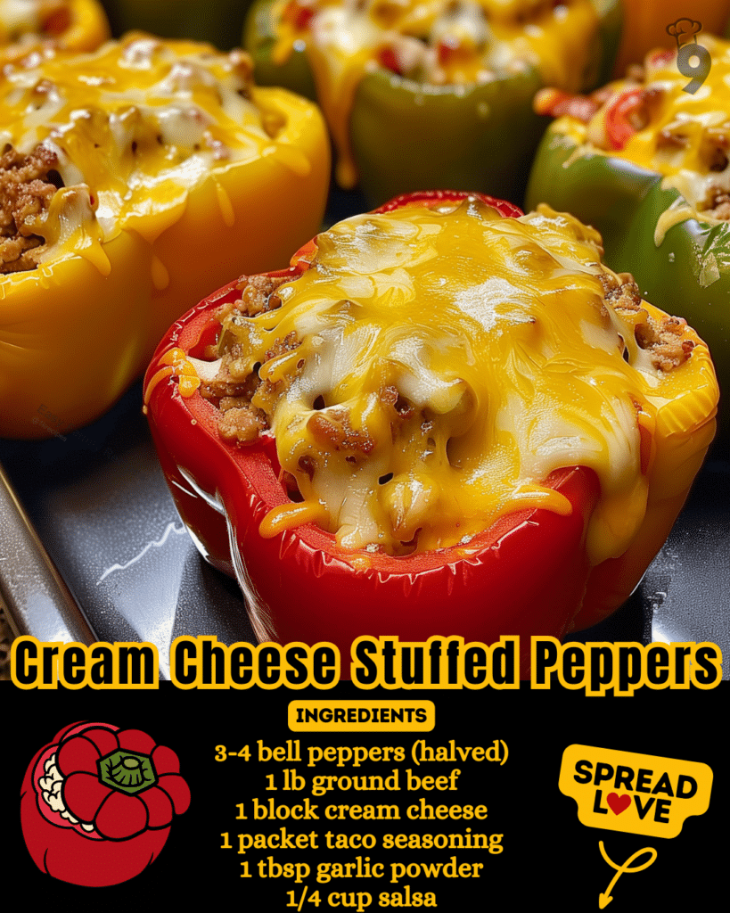 Cream Cheese Stuffed Peppers: The Filling Meal You’ll Want to Eat Every Day 2 Cream Cheese Stuffed Peppers Recipe