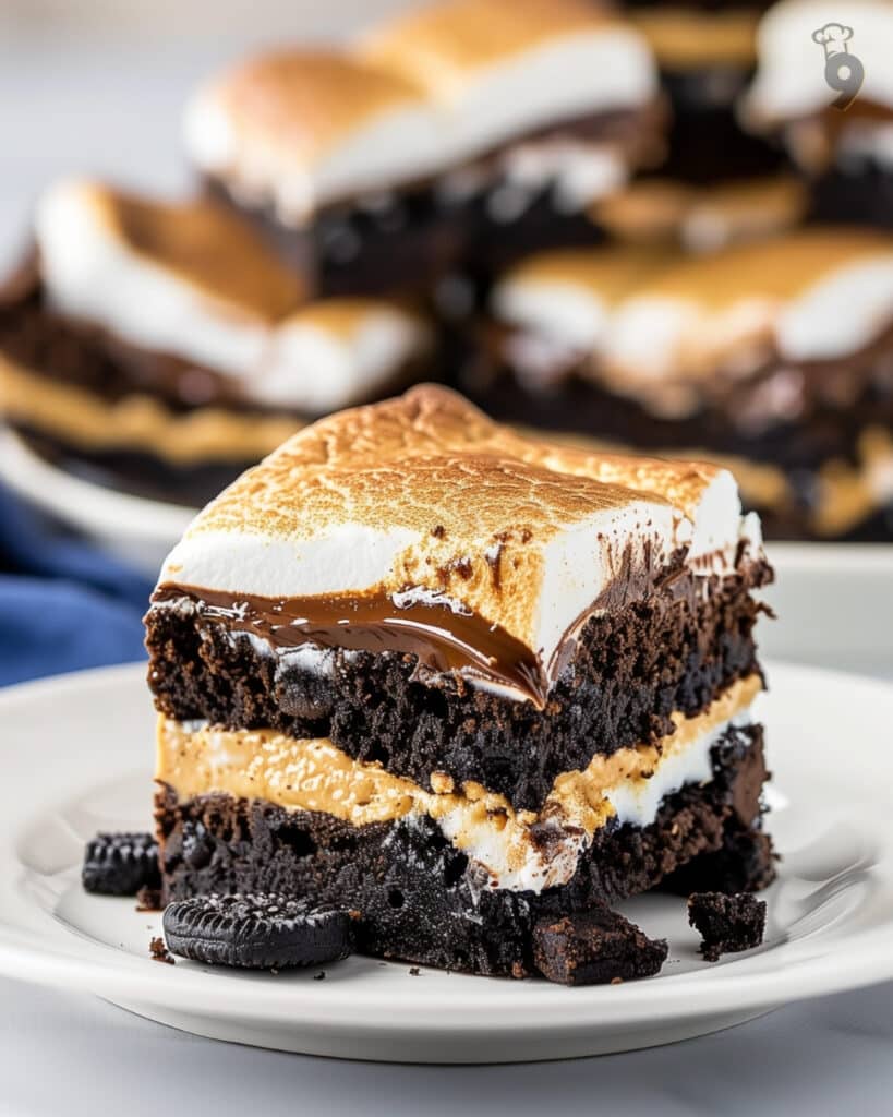 S’mores Oreo Brownies 1 Smores Oreo Brownies Recipe
