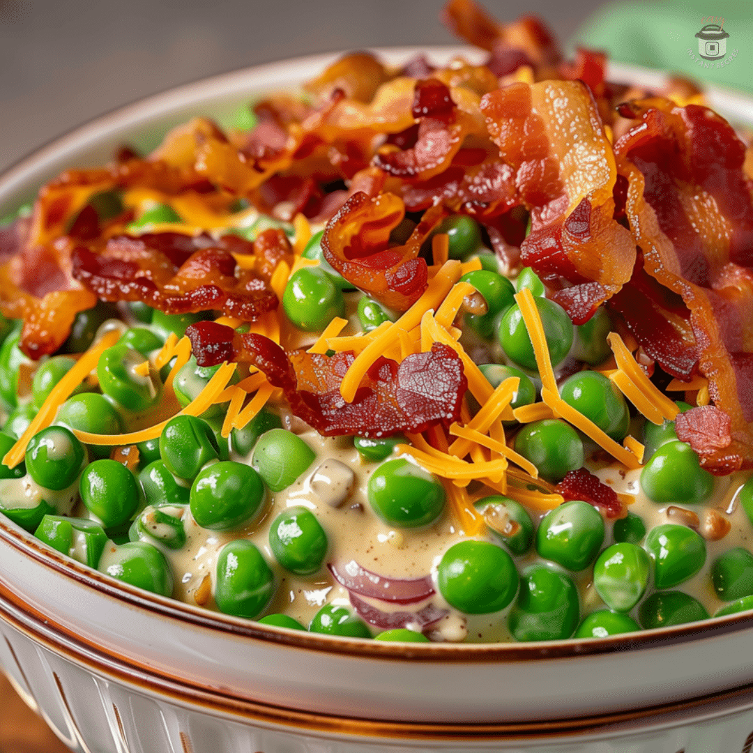 1950s Creamy Pea Salad Recipe 1 Creamy Pea Salad Recipe