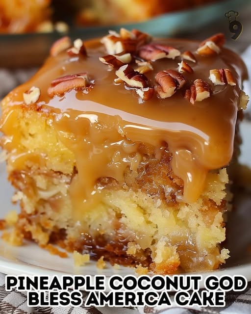 Pineapple Coconut Cake