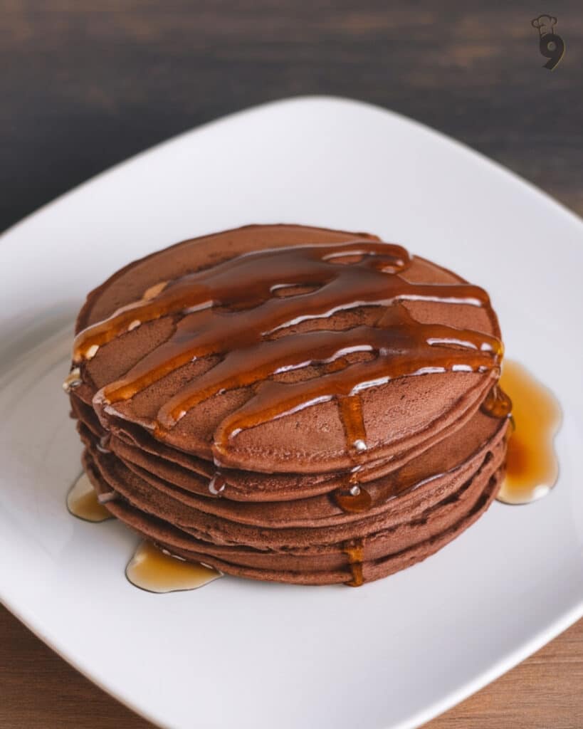 Delicious Banana Pancakes with a Sweet Chocolate Twist