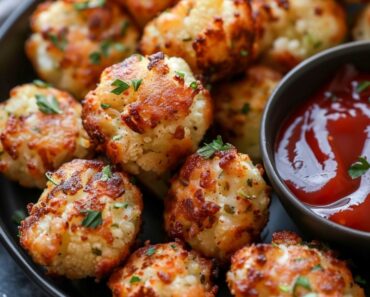 Baked Cauliflower Mini Muffin Tots Recipe